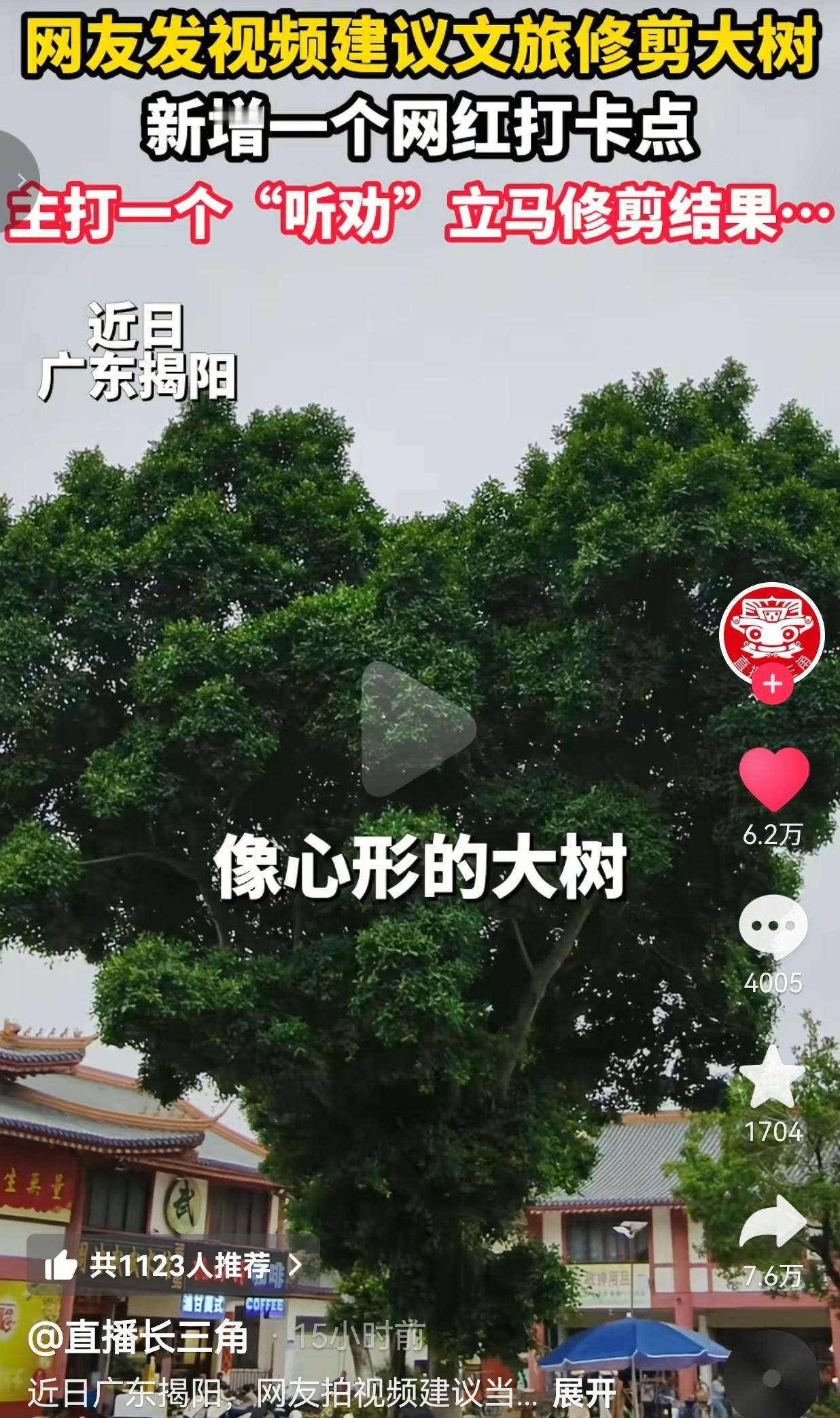 揭阳文旅太“听劝”，网友笑翻：浪漫变喜剧，可爱又心酸
 
谁能想到，文旅部门太听