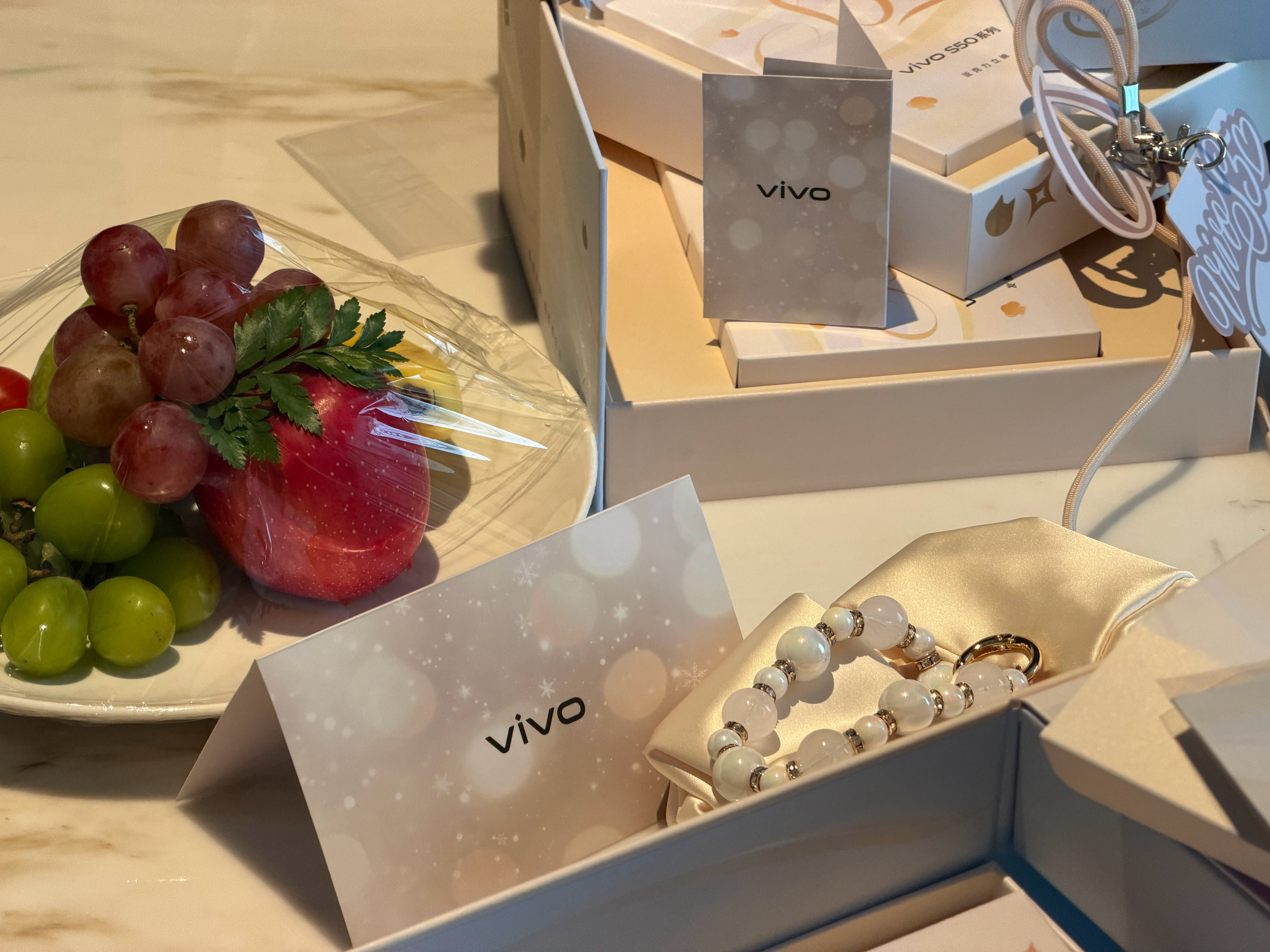 vivo S50伴手礼太用心了吧我会爱vivo一辈子 武汉