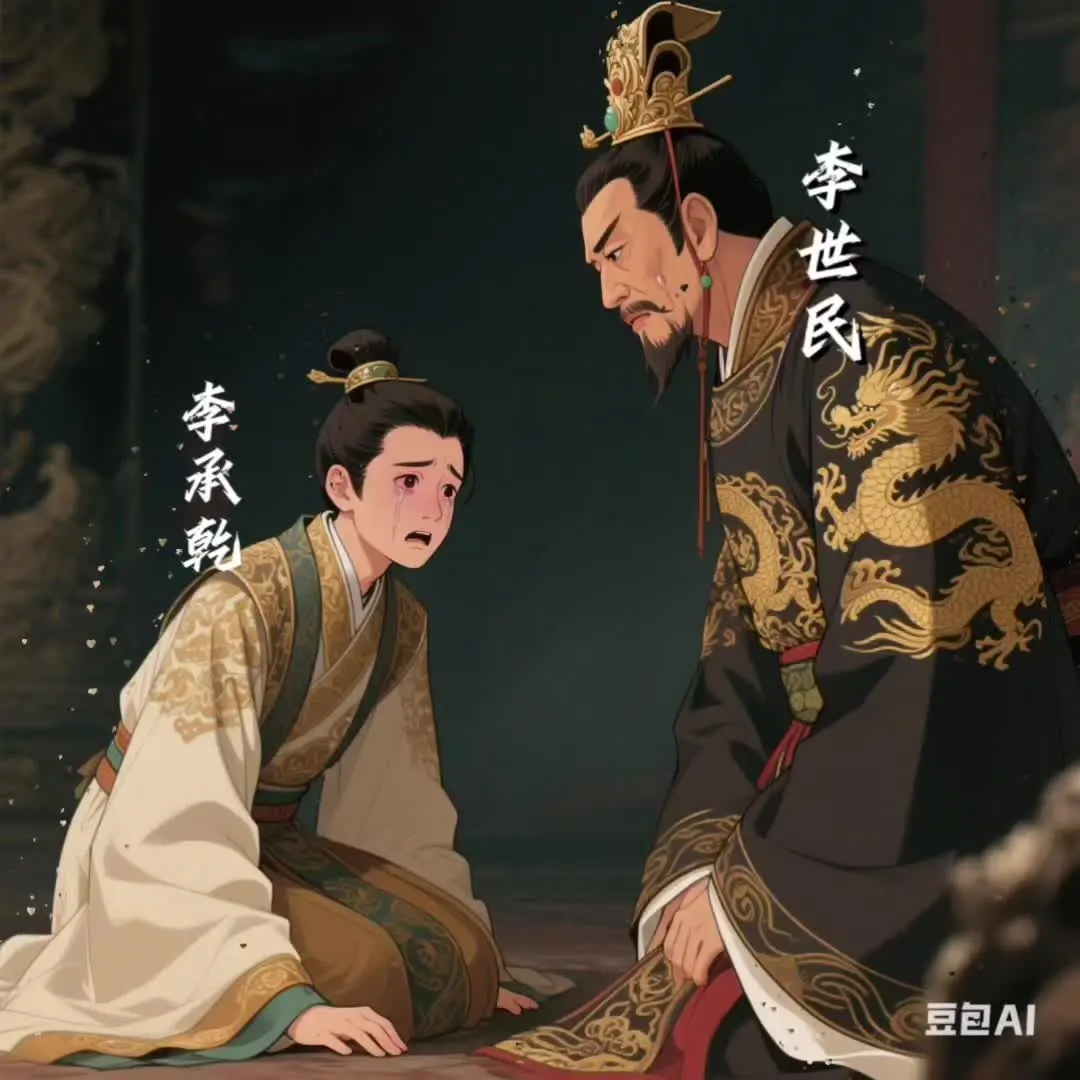 多年前玄武门的那支箭，此刻正中李世民的眉心 唐朝