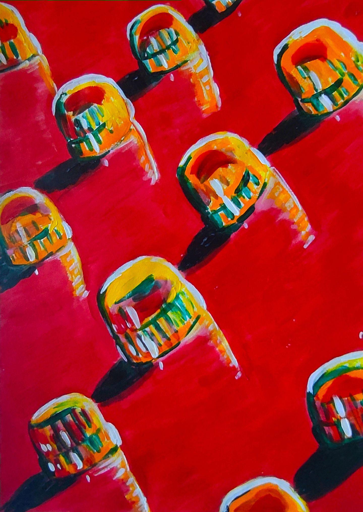 冬至紫禁城。太和朱门凝晓霜，涿沤(门钉)簇簇焕金光。冬至阳生春欲近，一...