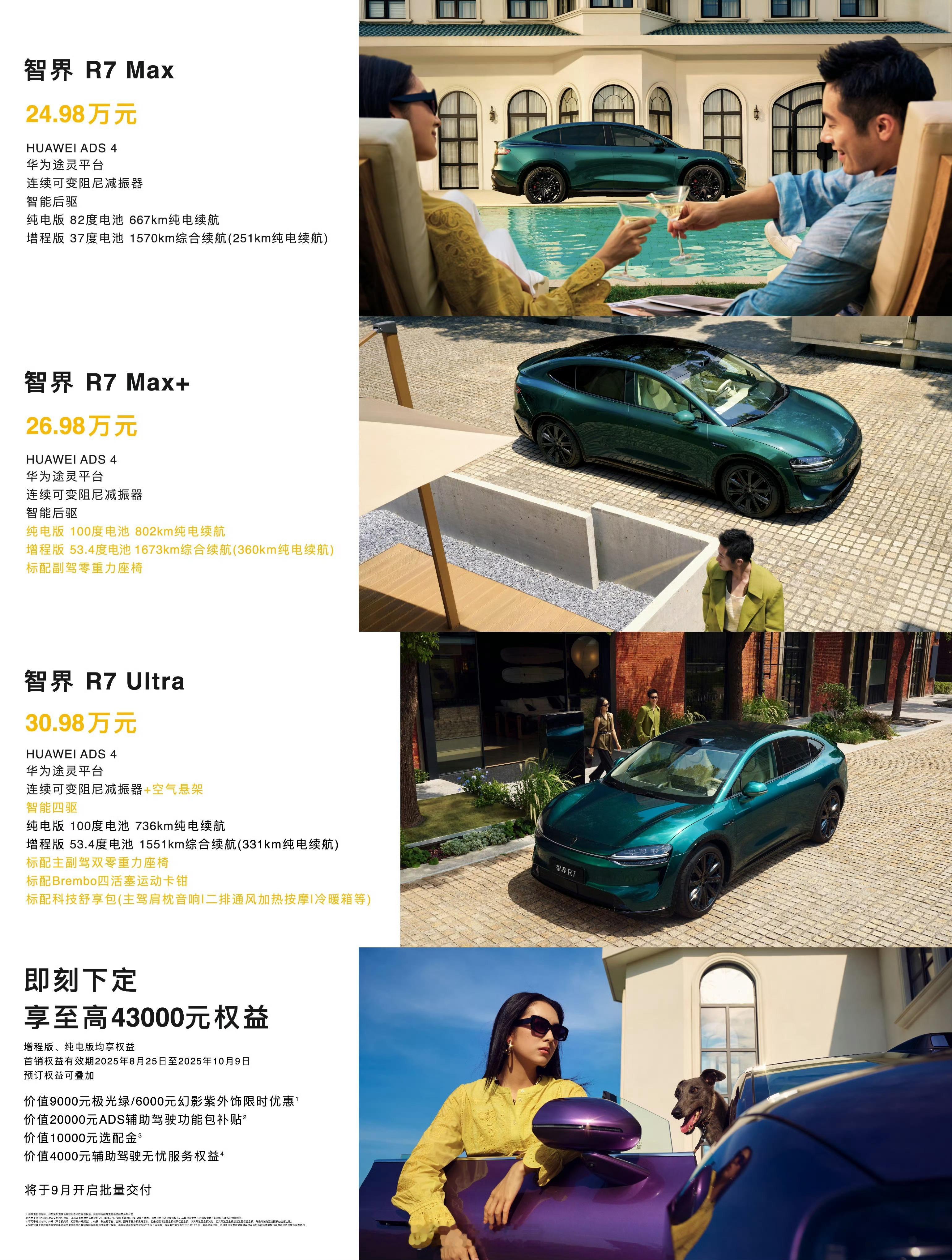 智界发布会如果你有30多万，买智界R7？还是特斯拉Model Y？[阴险] ​​