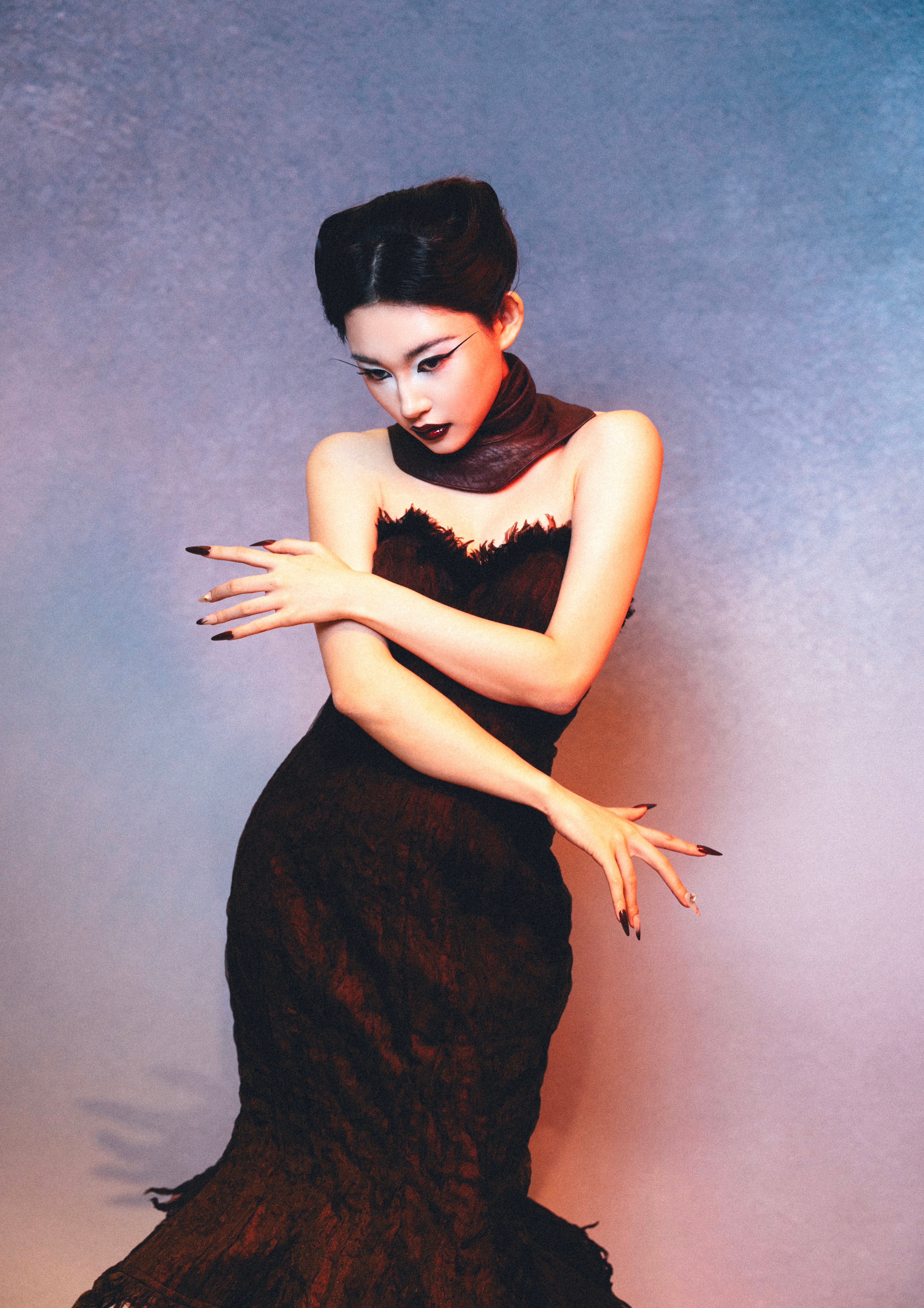 陈嫣冉× Halloween 2025🎃眼尾好妙～魅惑女巫🥀陈嫣冉万圣节妆造