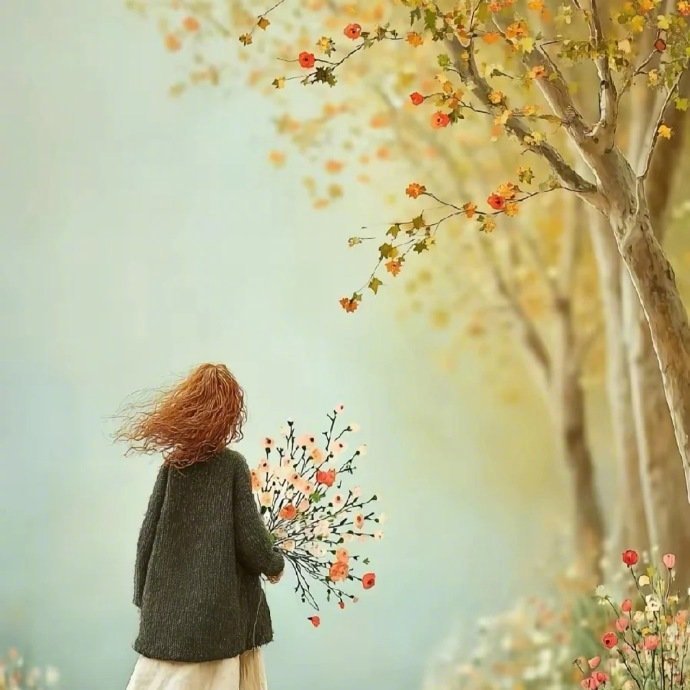 🍁“我总是靠自己，然后又总靠不住，      靠不住我就哭，哭完又继续靠” 