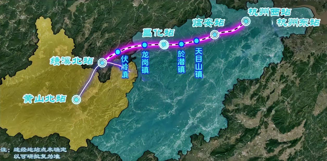 此线路受平行线利用率未达标！导致线路仍处于前期推进阶段。没错它就是起点于杭州西站