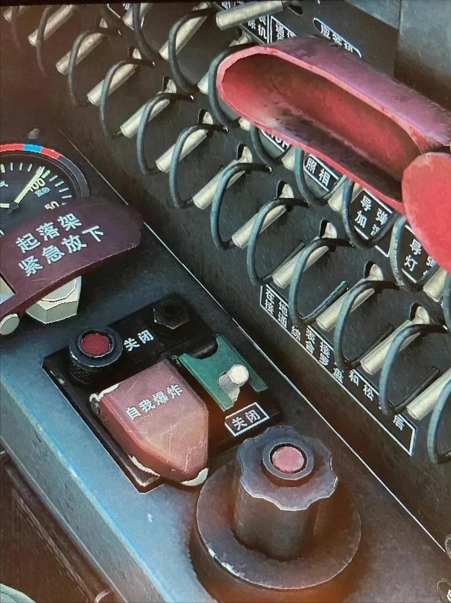 歼8上面的自爆装置，有人说在紧急情况下飞行员通过触发自爆装置可以免于被敌人俘虏，