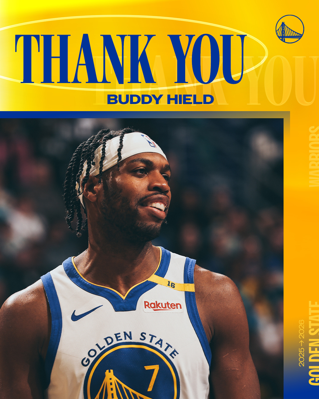 巴迪·希尔德在周三晚被勇士交易至老鹰队前几天这样说道："事实就是这样，你其实没必