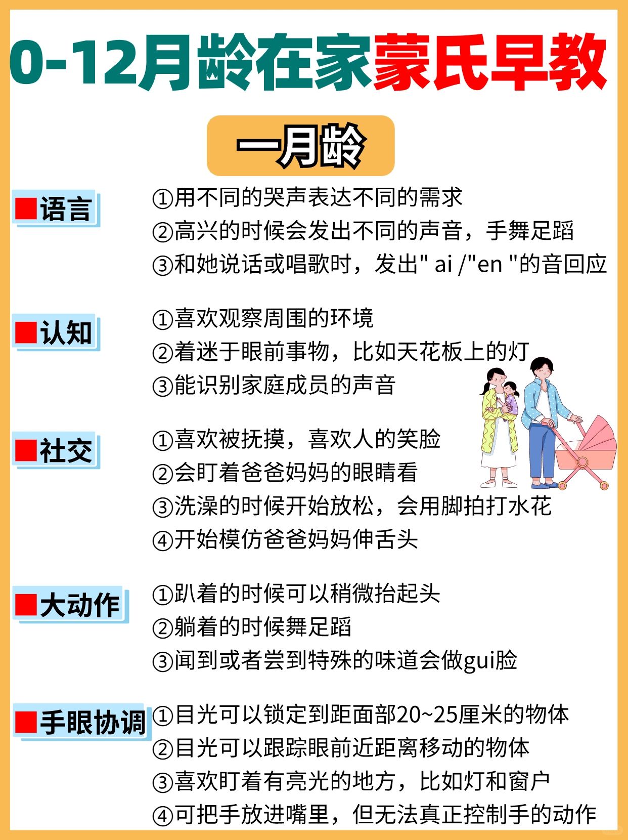 0-12月龄 在家蒙氏早教‼️高质量带娃