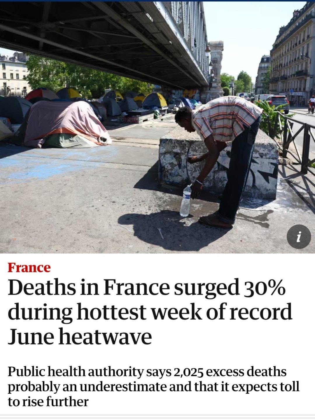 巴黎一区长把买到中国空调当政绩¹ 新数据：全法国热死的超额死亡人数已经来到202