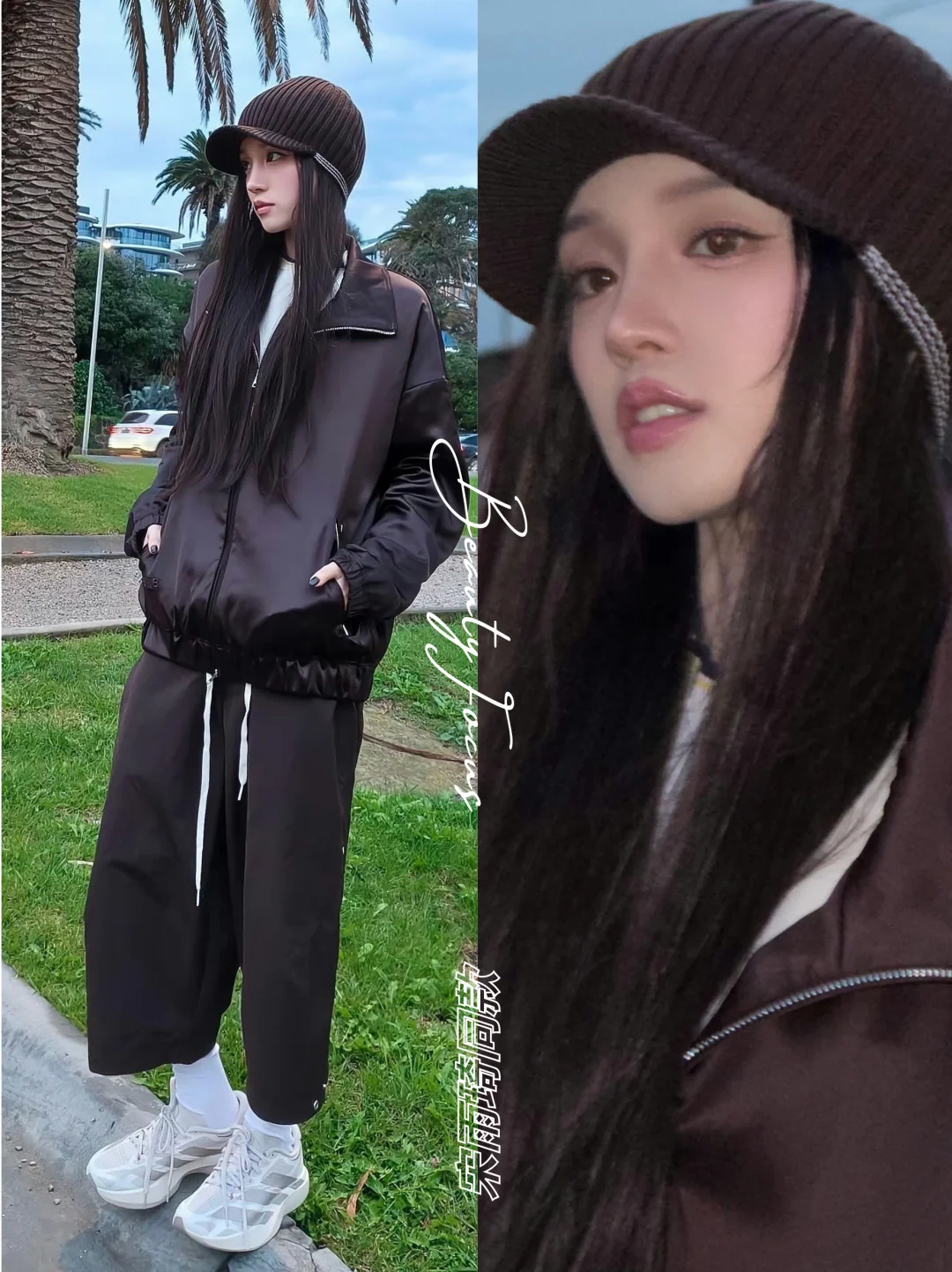 宋雨琦｜低饱和松弛感运动风穿搭✨