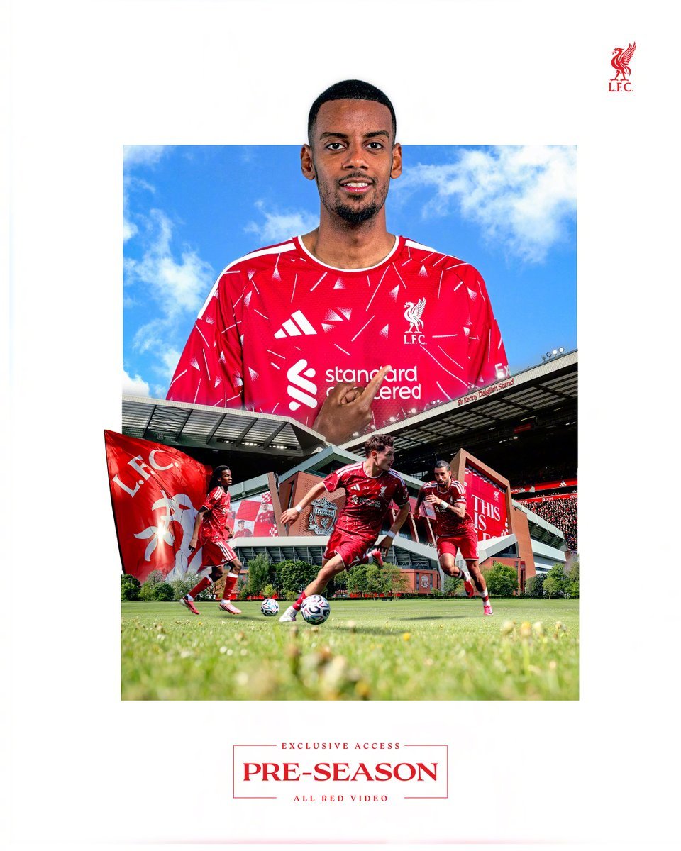 穿越夏日的奔赴✨今晚 终于回到熟悉的坐标🏟️利物浦 LFC季前赛 利物浦