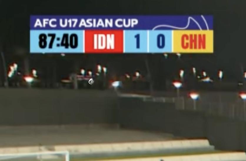 印尼准绝杀 中国U17男足0-1落后 u17亚洲杯留洋球员动态热点解读