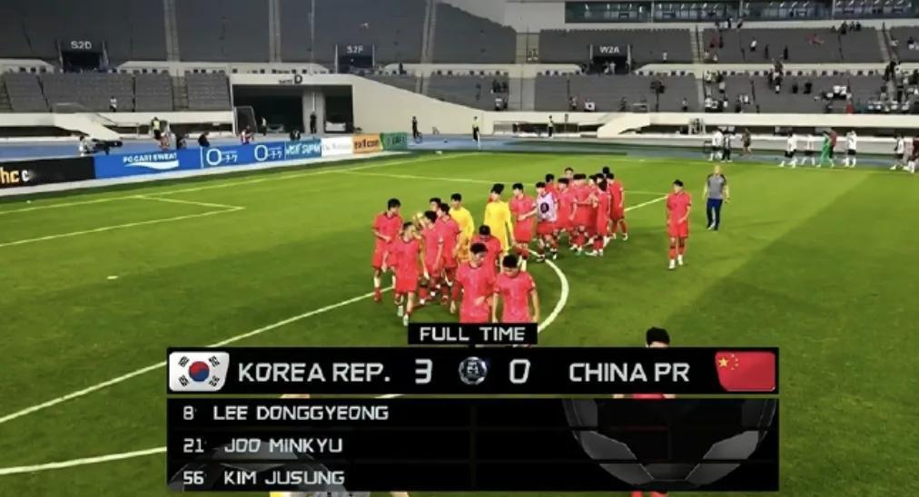 打韩国输了个0-3，下一场国足踢日本准备输几个？别忘了世预赛国足面对日本两场丢了