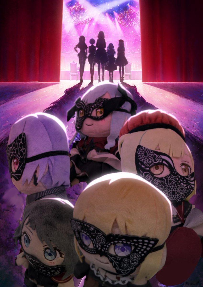 母鸡卡英文官推制作的娃娃版视觉图 