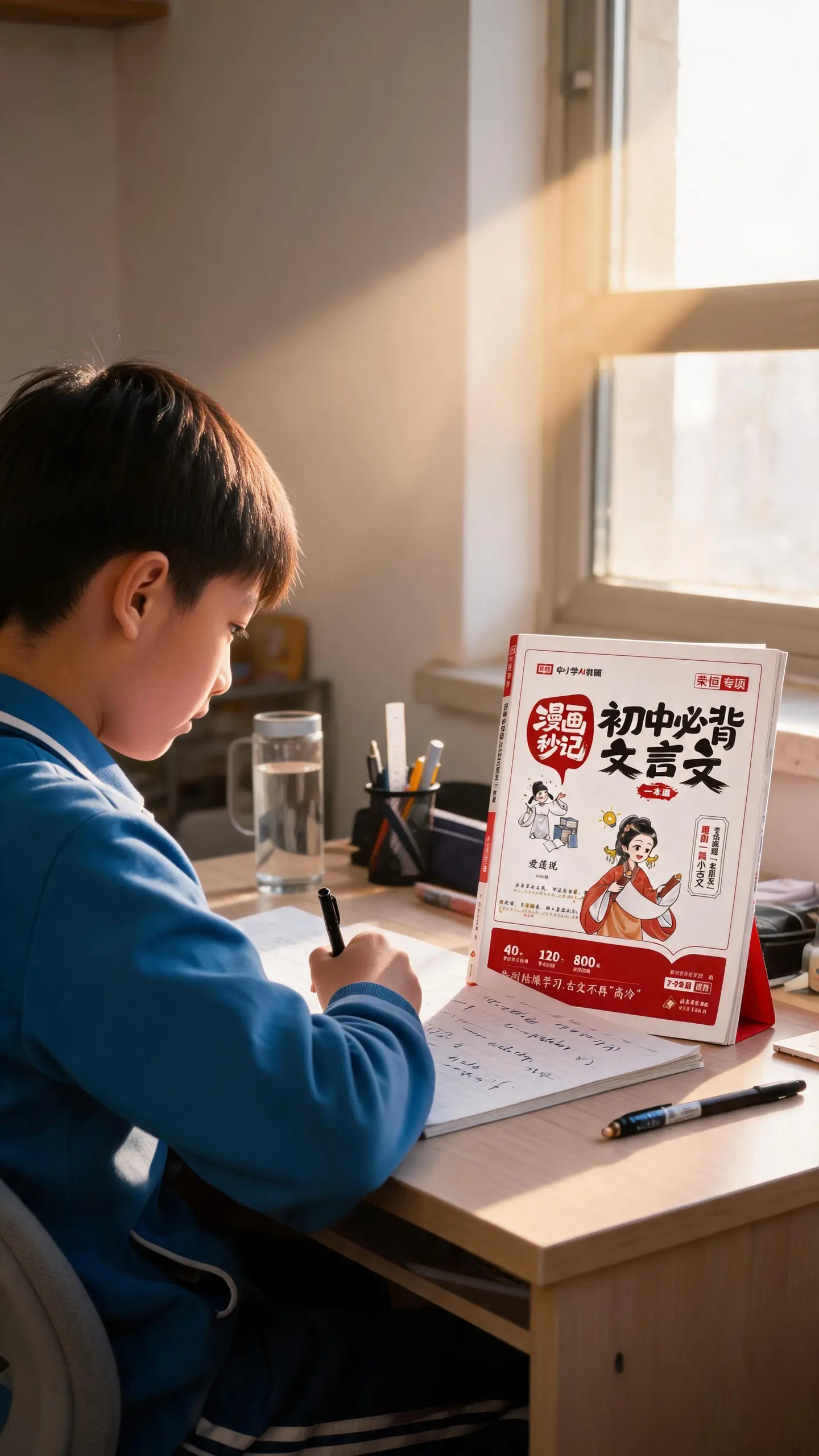妈呀，文言文居然还能这样背！把初中必背的70篇文言文全都画成了漫画
