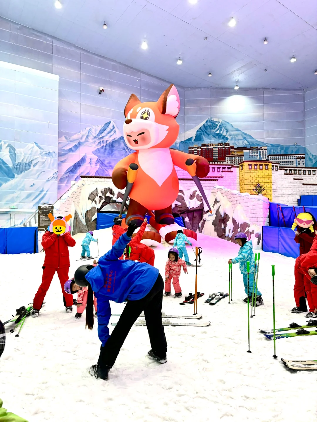 武汉室内遛娃｜六岁娃轻松拿捏滑雪技能⛷️