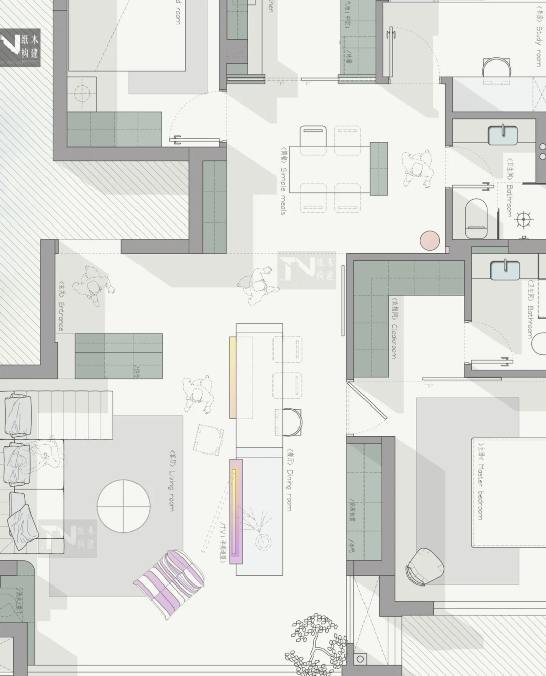 这样的户型改造，你见过吗？四叶草户型优化