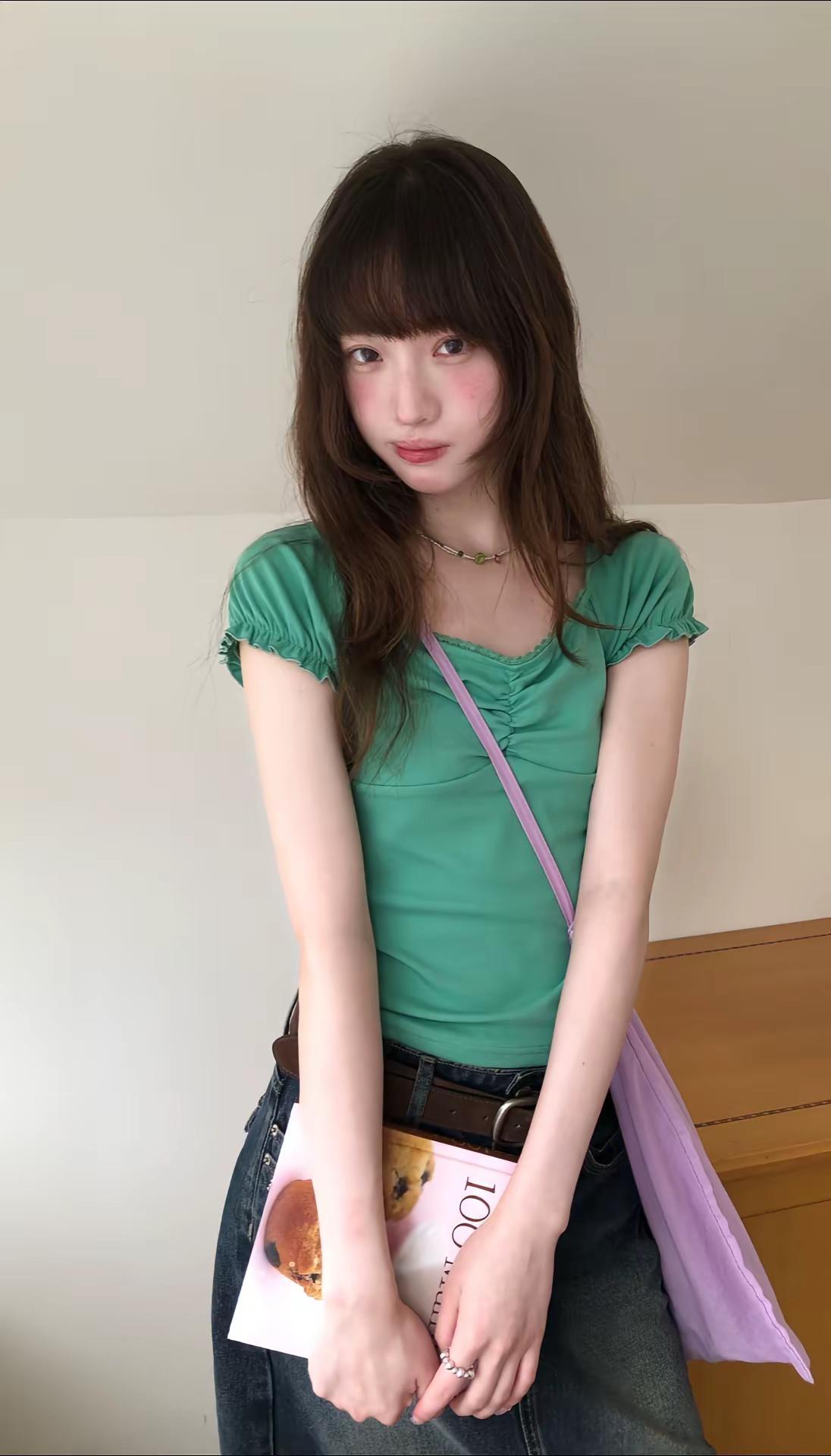笨蛋美女会一直幸福下去。韩系穿搭 甜妹穿搭 穿搭合集