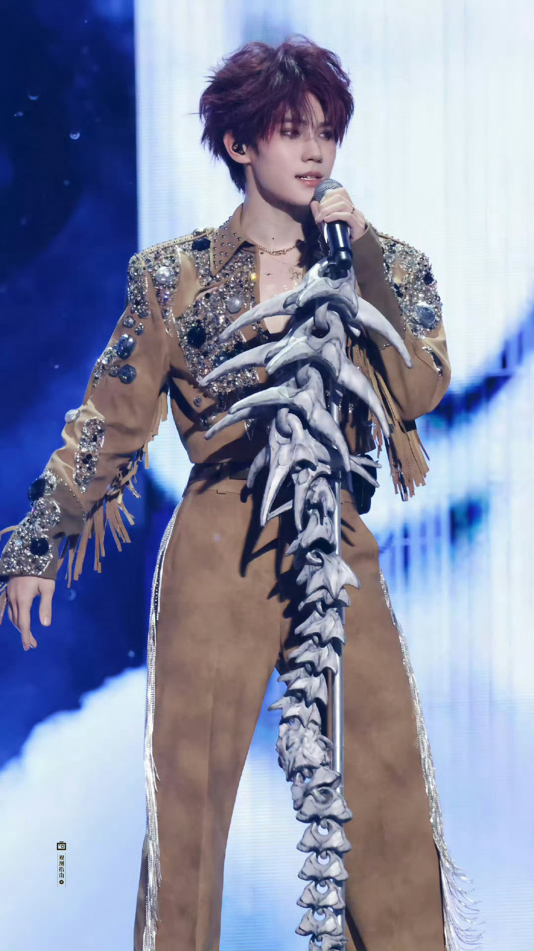 张真源✖️上海演唱会《My Gospel》舞台造型张真源全英文solo好权威 ​