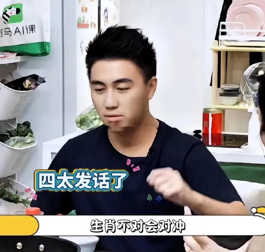 何猷君说隔三年再要二胎，四太马上反对。何猷君认为隔三岁可避免打架，四太说不行，会