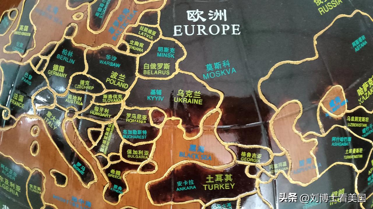 欧洲地图，带你领略各国风情！