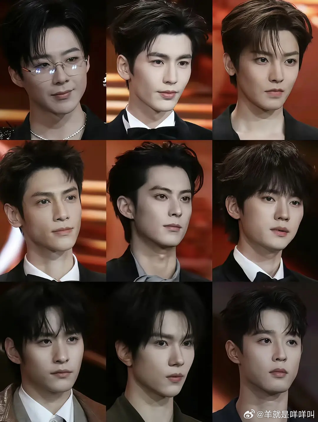 你的审美偏向几号颜？ 