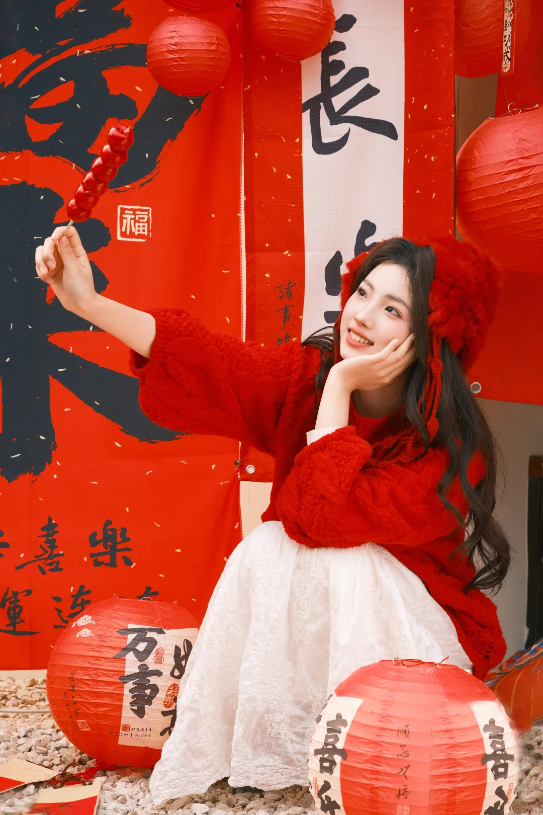 存一些过年拍照姿势🧧