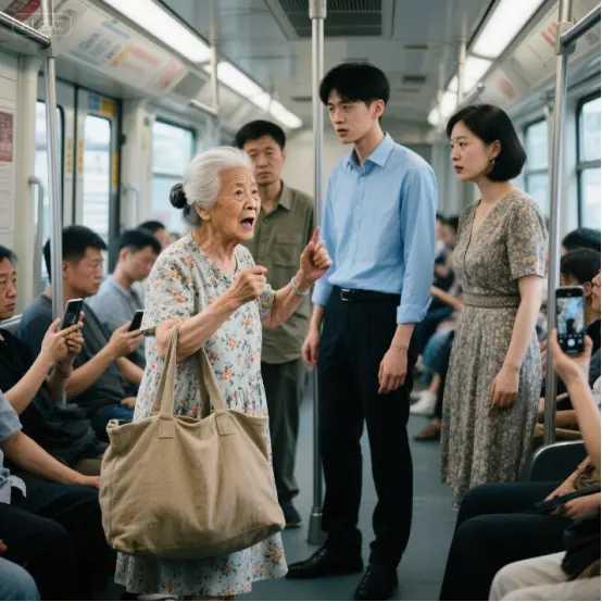 72岁大妈逼小伙让座被拒气死，家属索赔208万，法院判决大快人心！
 
谁能想到