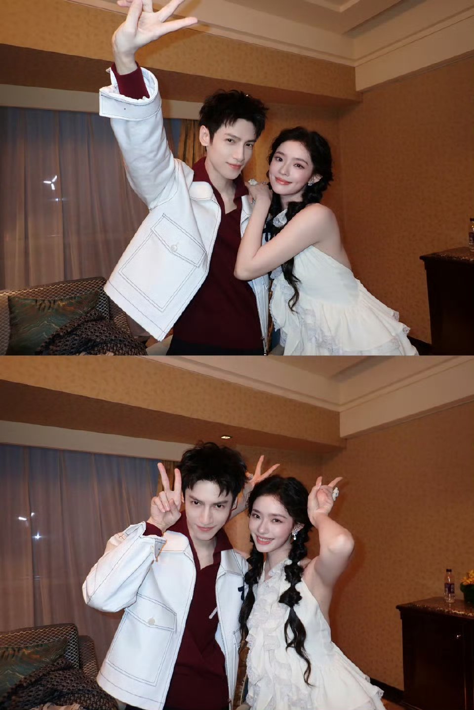 很萌的两个人 ​​​