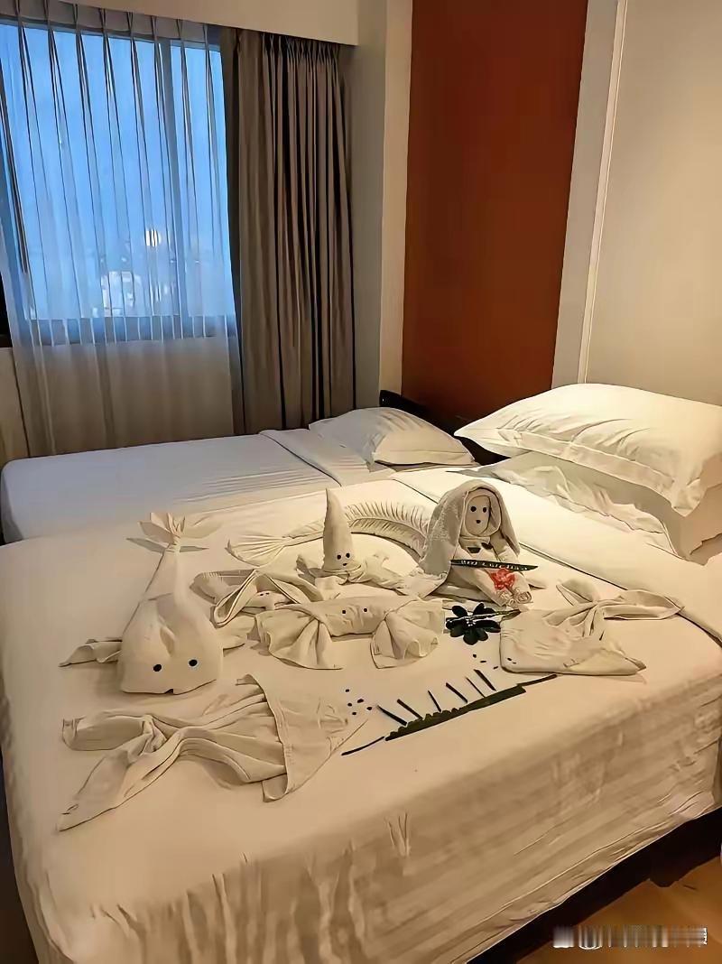 我严重怀疑这位客人 没睡觉玩了一晚上