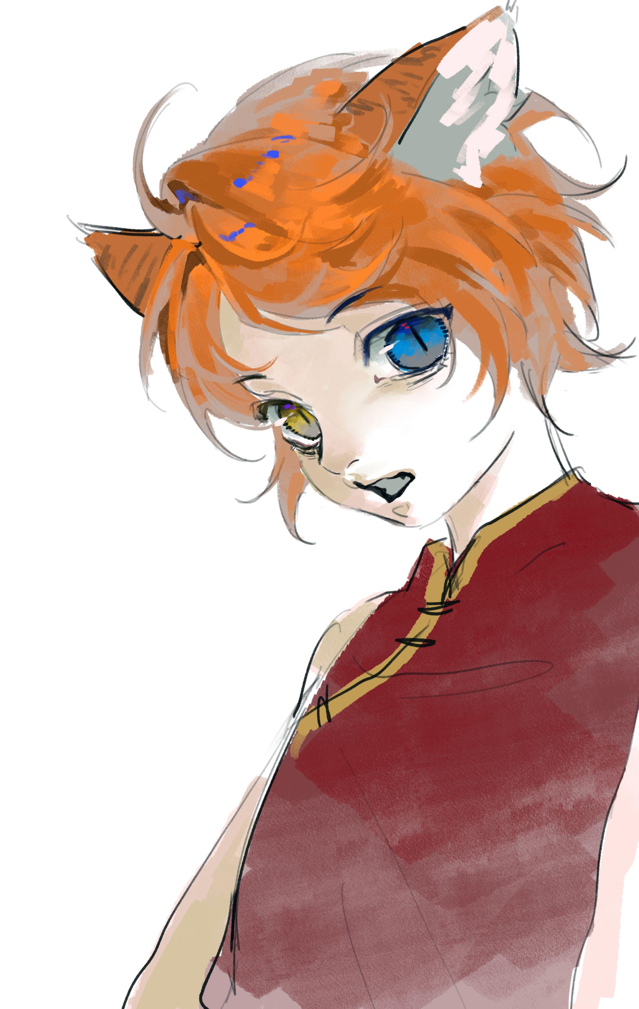 oc 小男孩 procreate绘画 摸鱼