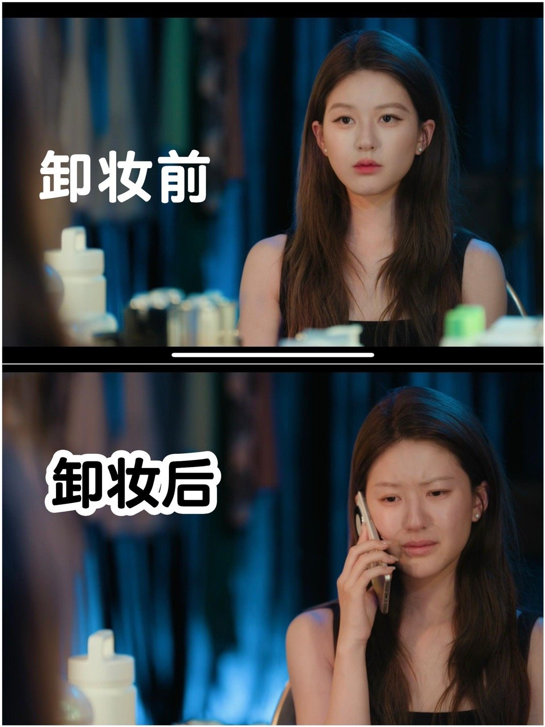 赵露思为啥感觉鼻头阴影好重，看着一坨黑色 ​​​