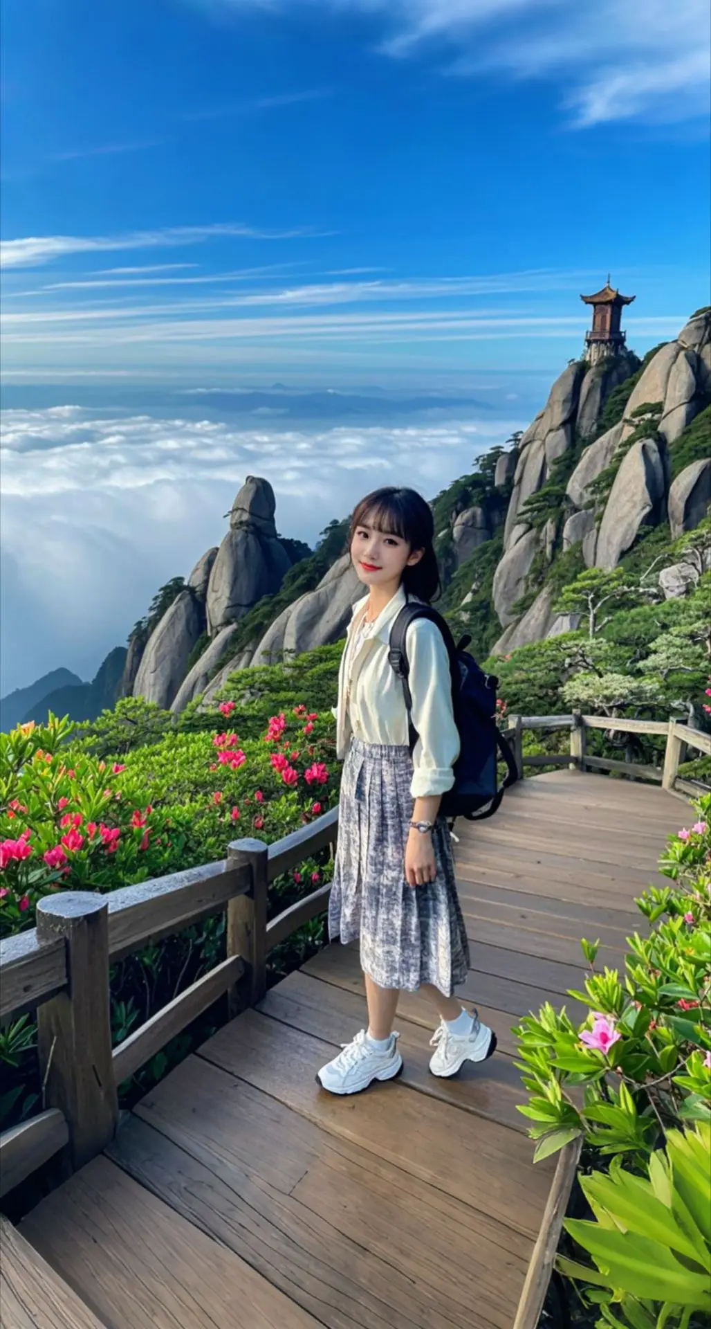AI扩图 AI云间漫行记