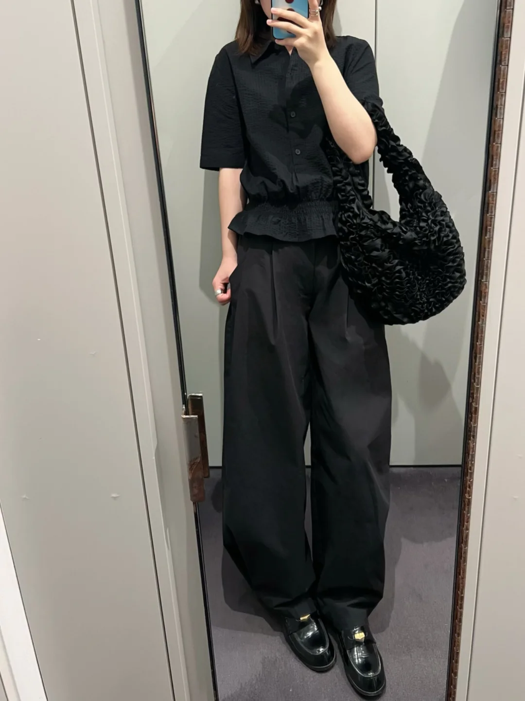 COS试衣间｜allblack一套好日系三宅！