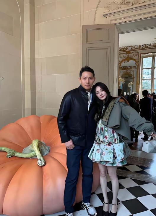 刘恺威10月20号刚对着媒体认了恋情，隔了不到两天，杨幂和185大帅哥在巴黎的一