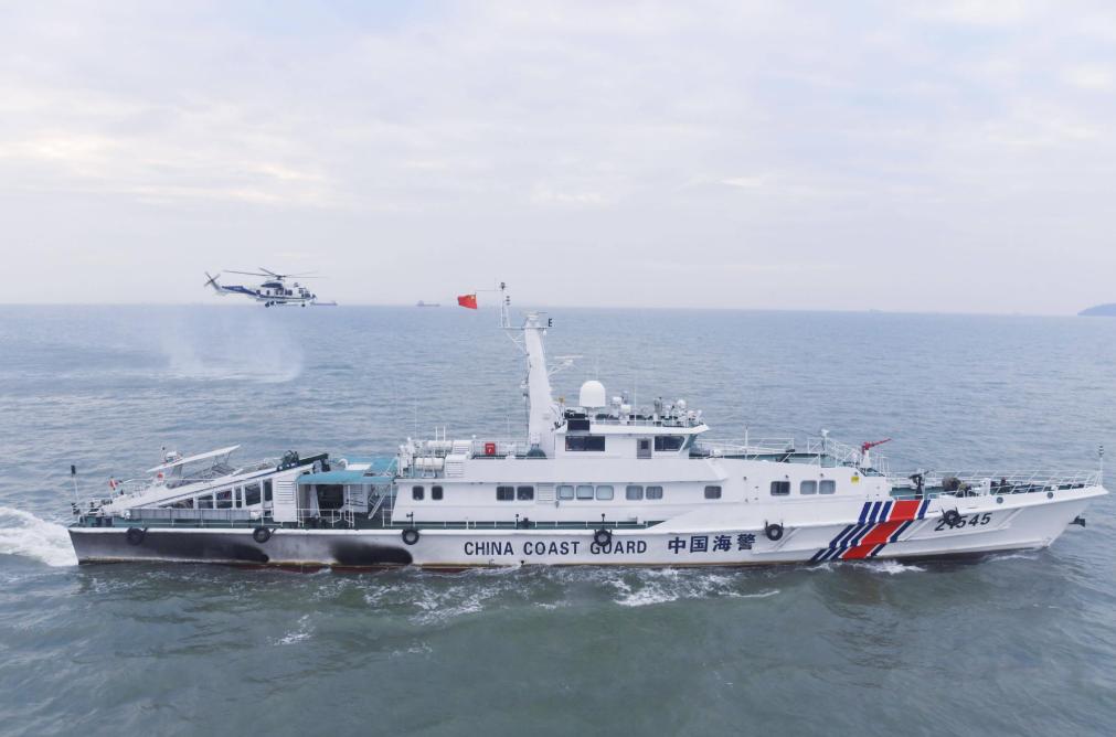突发！两岸东沙海域激烈对峙。

6 月 5 号一大早，东沙海上，台湾海巡部门监测