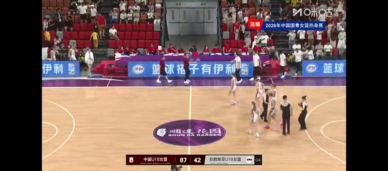 87：42！U18国青女篮狂胜拉脱维亚！
国青的防守真的好。攻击性强，防守伸缩性