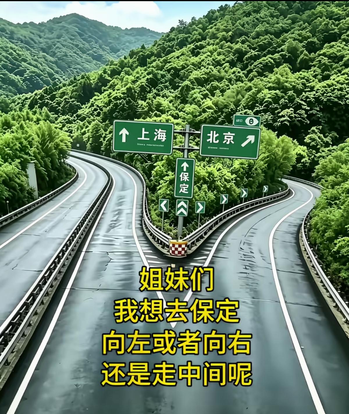 各位网友告诉我，去保定怎么走。