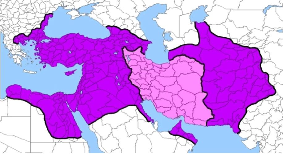 伊朗，曾是称霸东西方的古老文明帝国!
 
如今的伊朗，背后是曾横跨欧亚非的波斯文