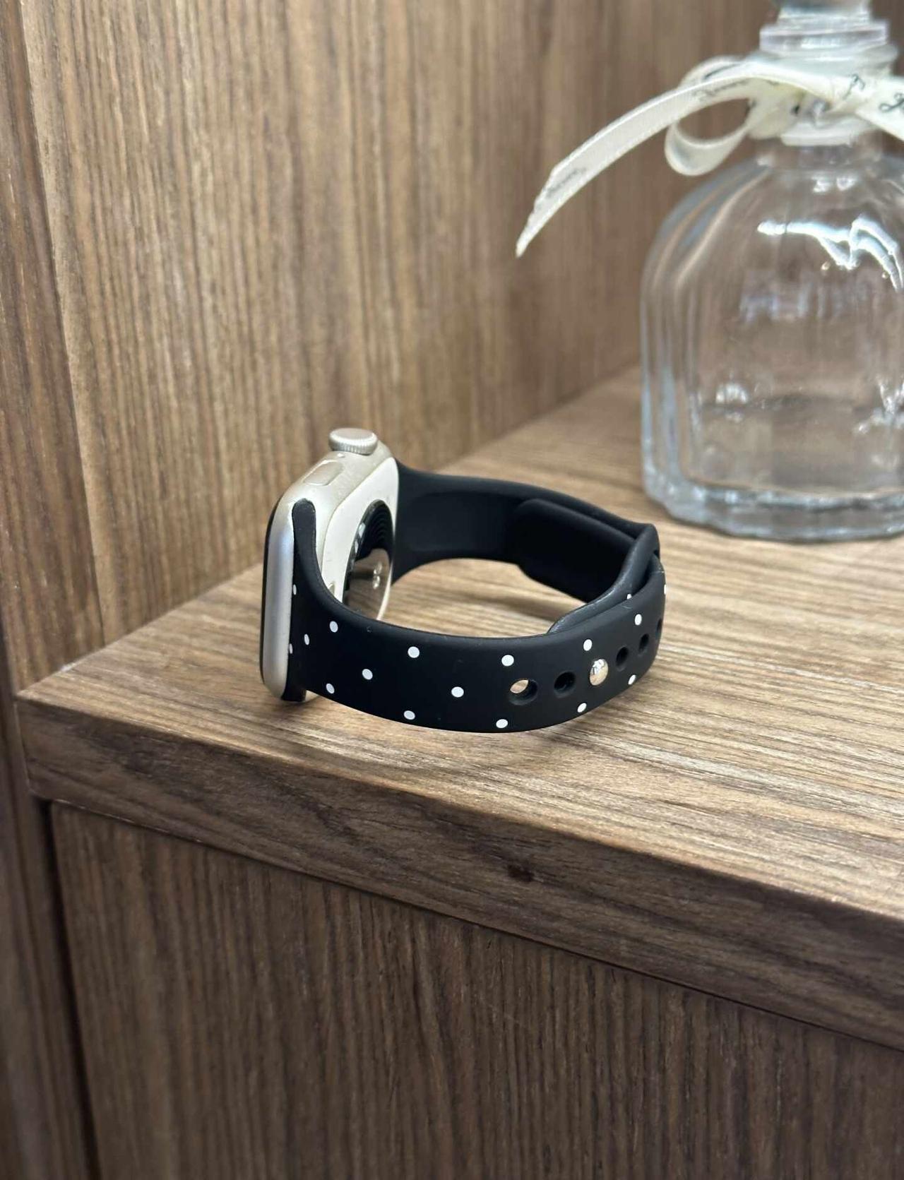 ⋆⁺₊⋆꙳.波点iwatch🕶️韩女感！！
iwatch表带分享 iwatch