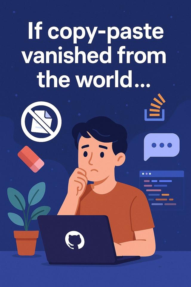 如果复制粘贴从世界上消失了……

你认为谁遭受的损失最大？编程严选网 人工智能