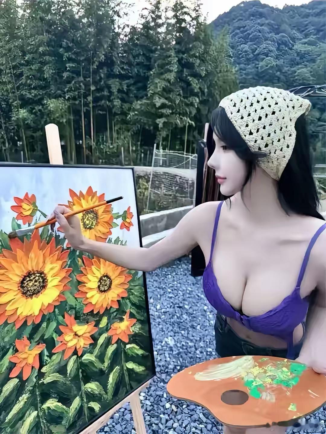 大家觉得我画的向日葵怎么样？ 