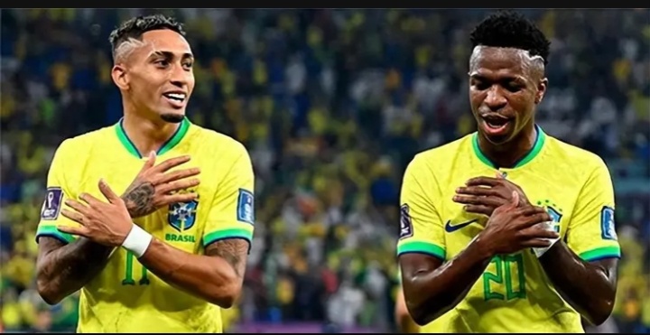 由于前锋维尼修斯因伤无法为巴西国家队效力，巴西队攻击线上的领袖角色现在落在了拉菲