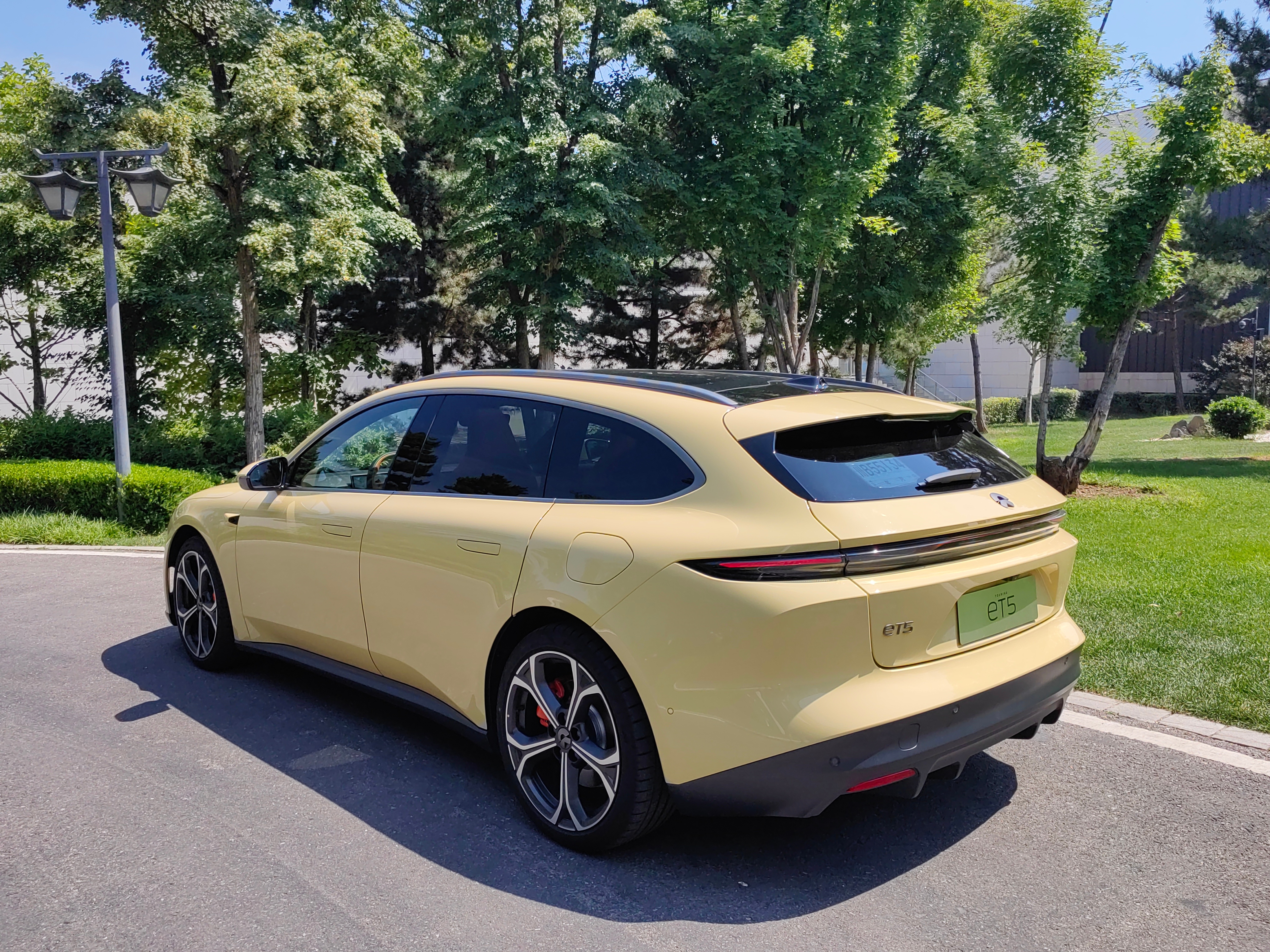 这车应该叫ET5 Shooting Brake而不是Touring[二哈]#汽车
