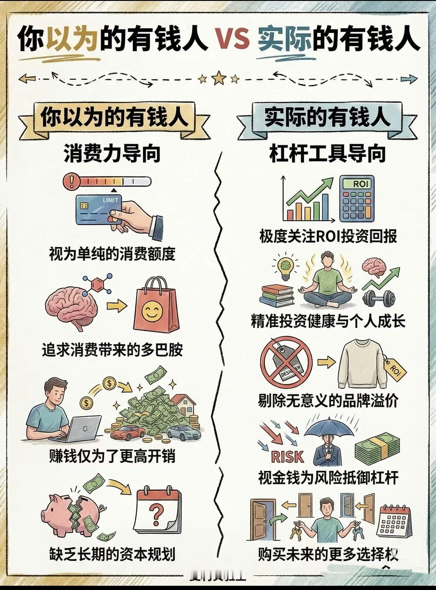 什么是真正的有钱人？✔⊙﹏⊙ 