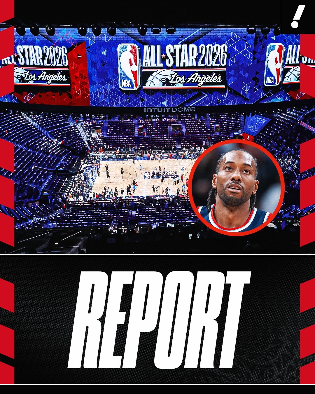 NBA 据美媒报道，科怀·伦纳德据称与 Intuit Dome 场馆记分牌制造商
