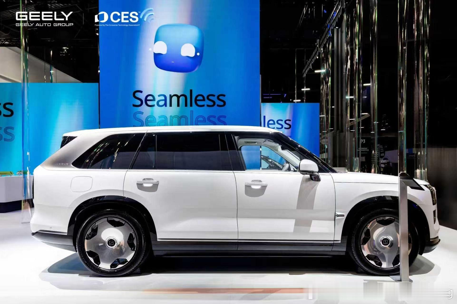 CES2026全域AI能给汽车带来什么2026年CES展上，吉利发布千里浩瀚G 