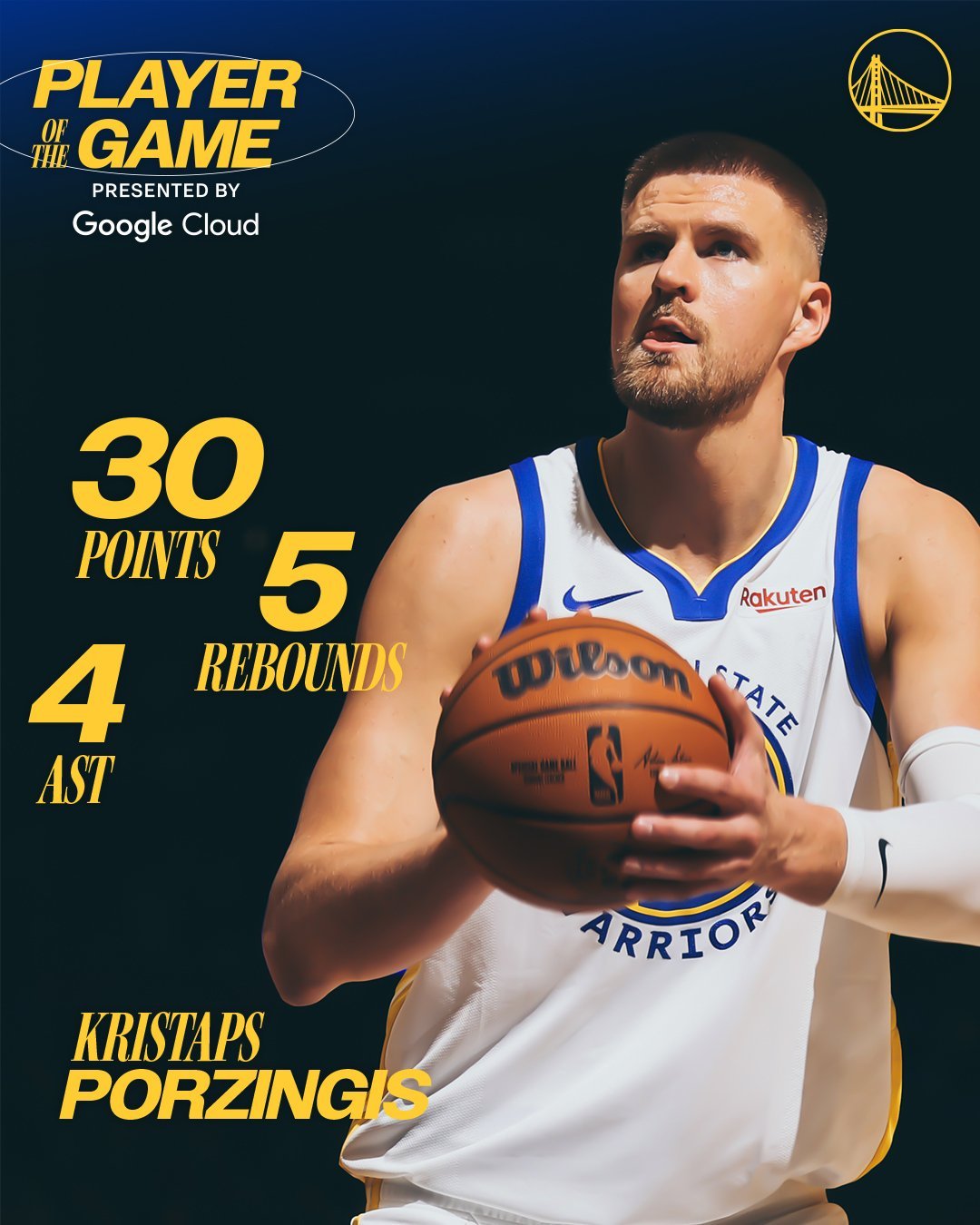 能打球的独角兽🦄还是猛的勇士战胜奇才波尔津吉斯30分金州勇士