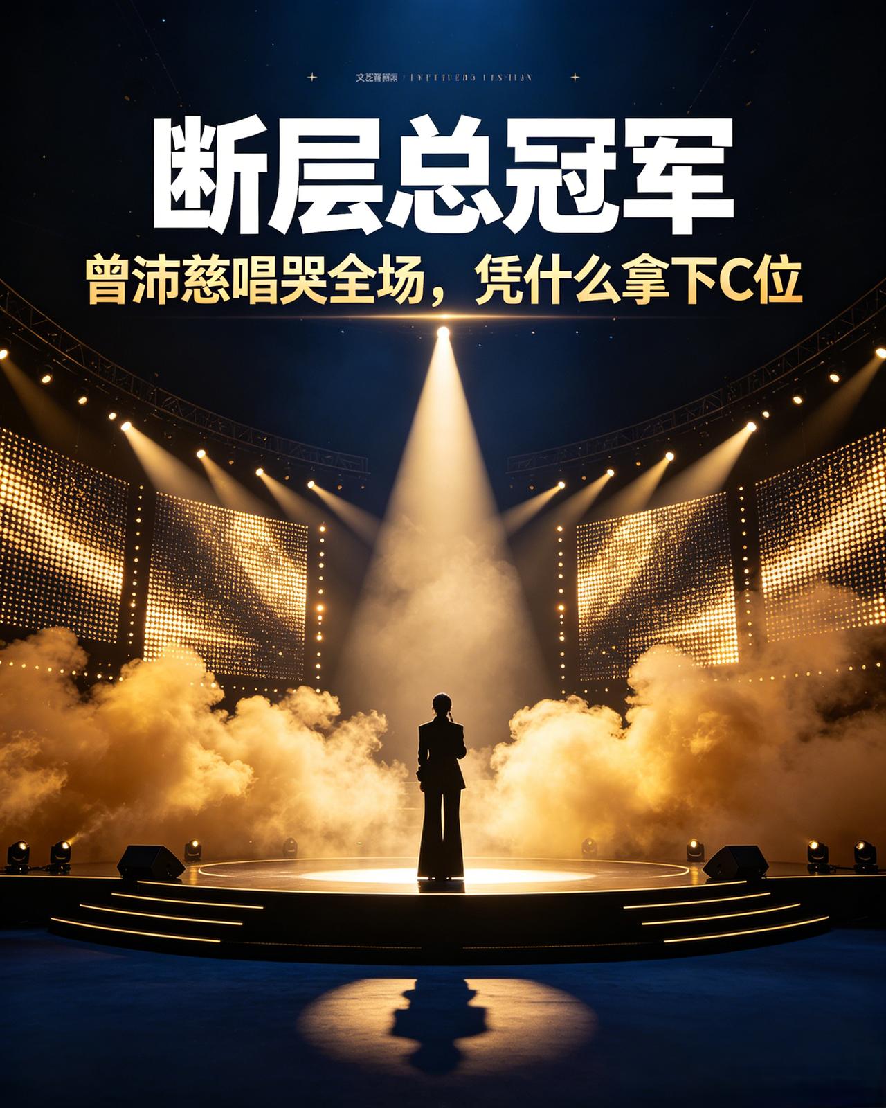 断层总冠军！曾沛慈唱哭全场，凭什么拿下浪姐C位
 
全网刷屏曾沛慈总冠军，246