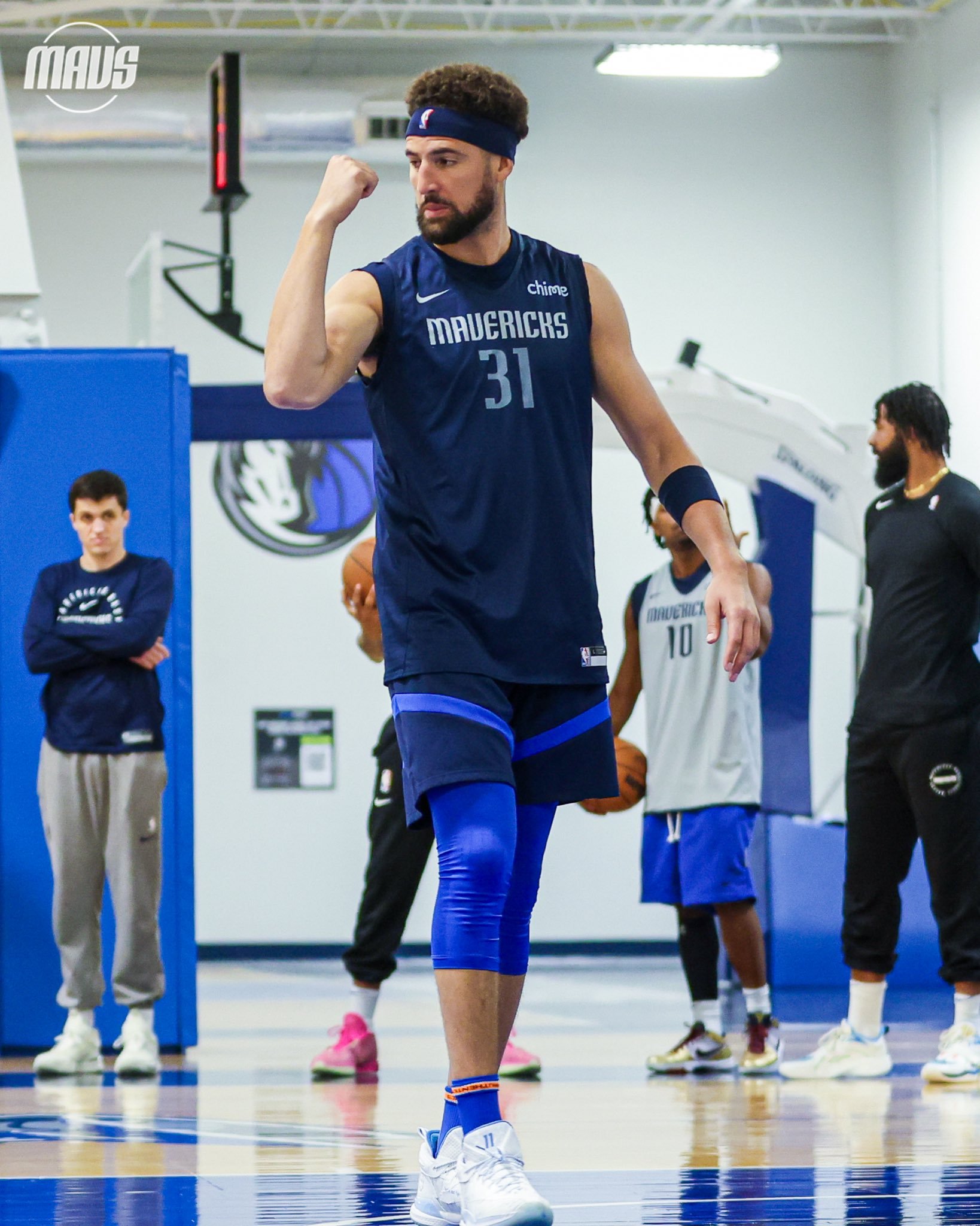 今日训练照#汤普森##mffl# ​​​