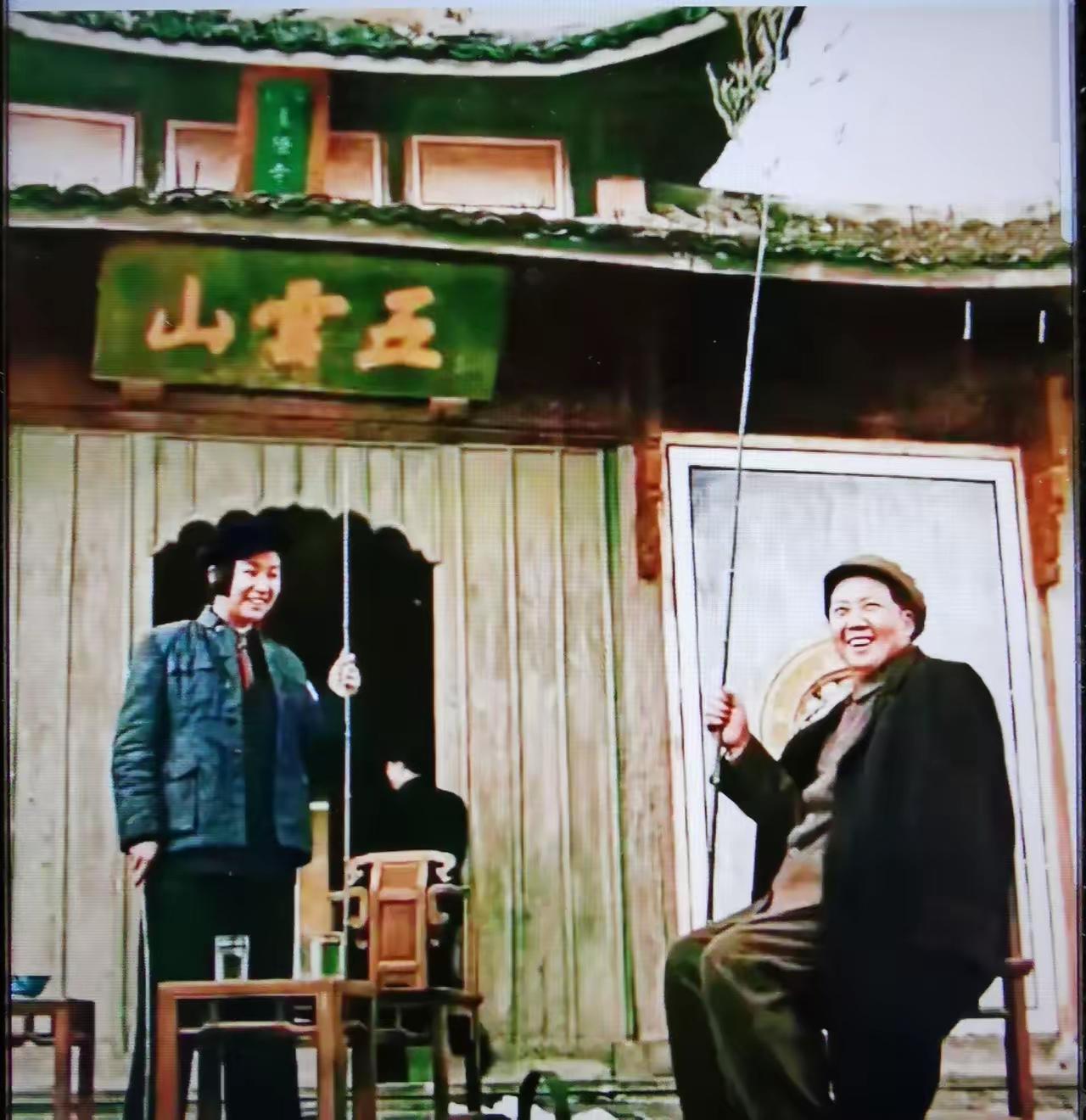 老人家在一景区处